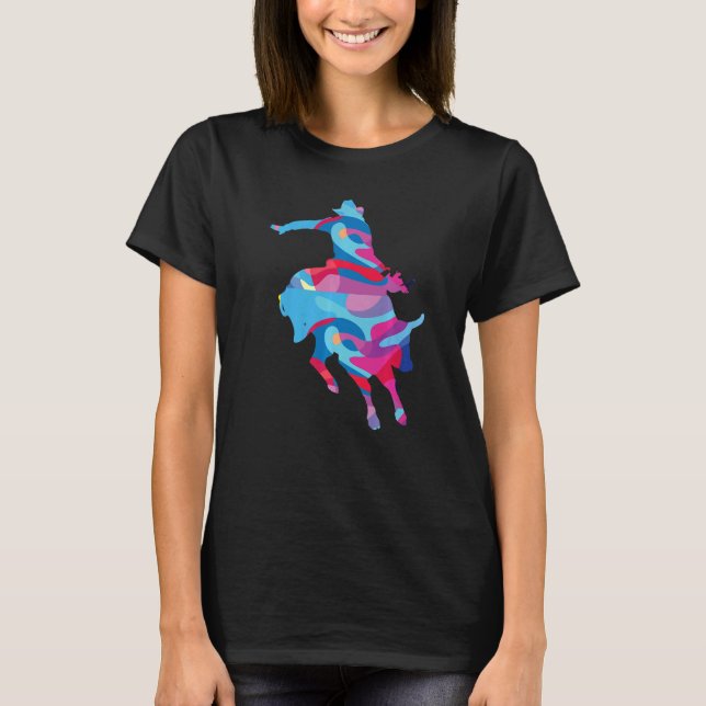 Camiseta Rodeo rodeos Colorful Graphic (Anverso)