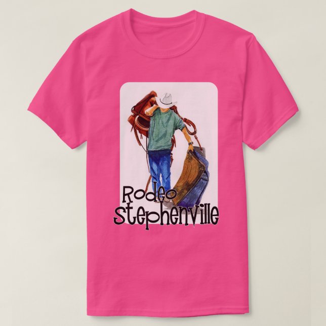Camiseta Rodeo Stephenville Texas (Diseño del anverso)