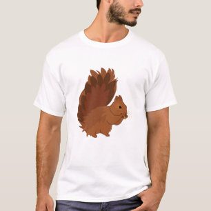 Camiseta Rodilla de animales de ardilla