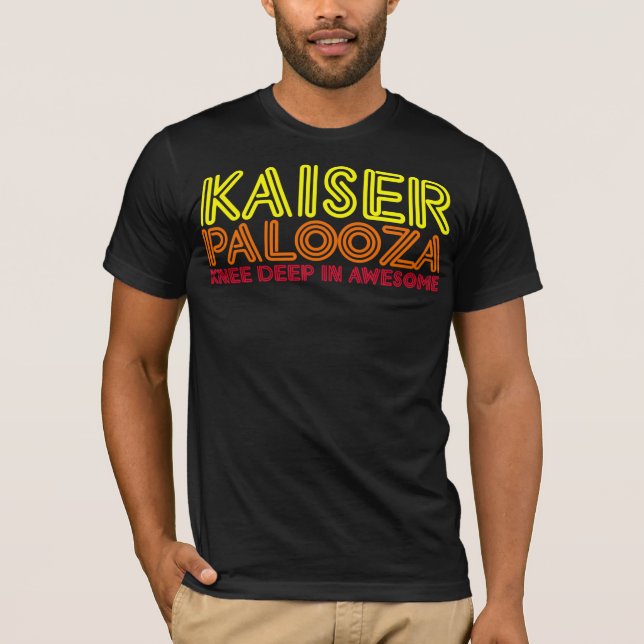 Camiseta Rodilla profundamente en impresionante (Anverso)