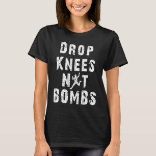 Camiseta Rodillas no bombas roca escalar roca al aire libre