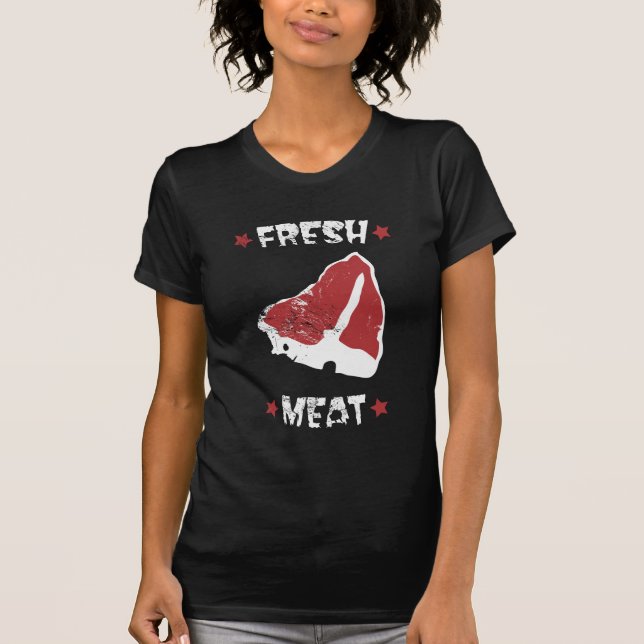 Camiseta Rodillo Derby - carne fresca (Anverso)