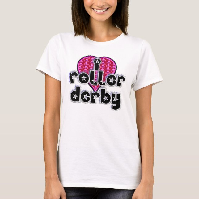 Camiseta Rodillo derby del corazón I (Anverso)
