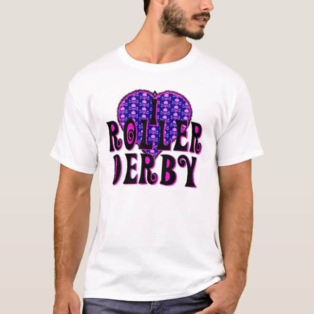 Camiseta Rodillo derby del corazón I (Anverso)