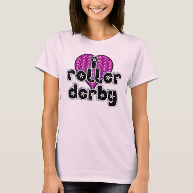 Camiseta Rodillo derby del corazón I (Anverso)