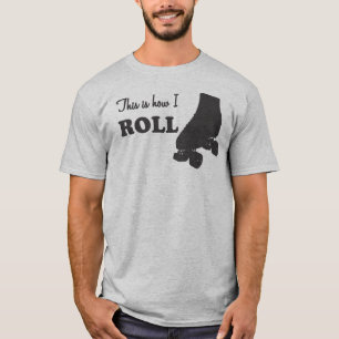 Camiseta Rodillo Derby - éste es cómo ruedo