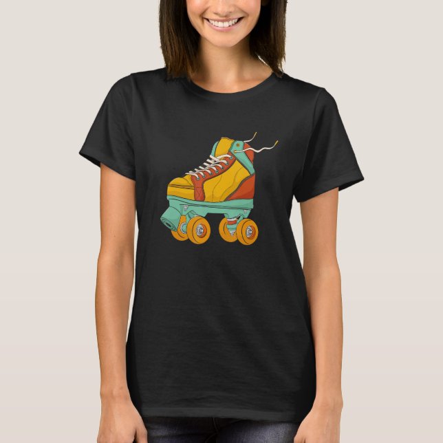 Camiseta Rodillos de rollo para los juguetes patinadores (Anverso)
