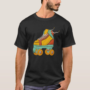 Camiseta Rodillos de rollo para los juguetes patinadores