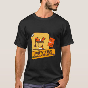CAMISETA RODILLOS Y CARRETES DE PINTOR PESCA