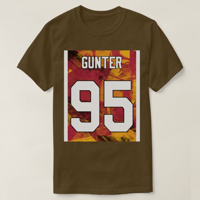 CAMISETA RODNEY GUNTER (Diseño del anverso)