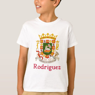 Camiseta Rodriguez Puerto Rico Shield