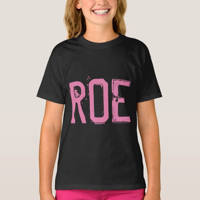 CAMISETA "ROE" (Anverso)