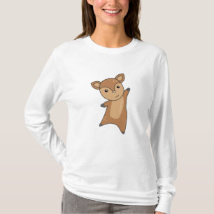 Camiseta Roe Deer Fawn Cute Animals Forest Para Niños Marró