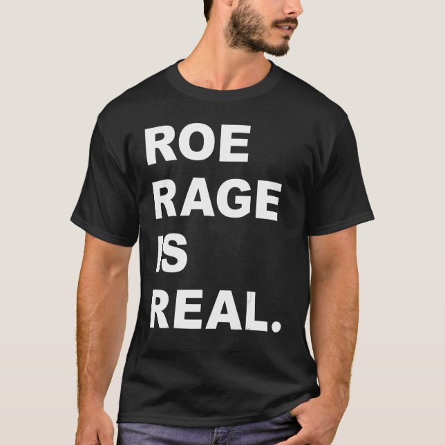 Camiseta Roe Rage es un verdadero derecho feminista por ele (Anverso)