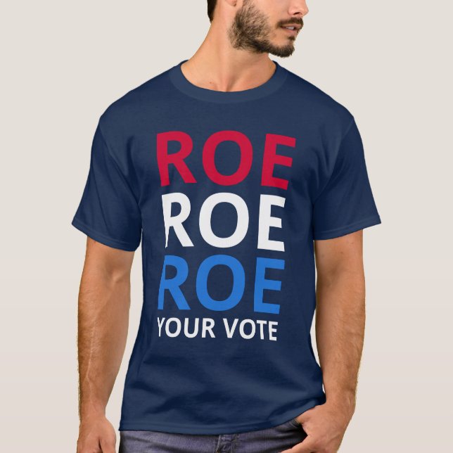 Camiseta Roe su voto (Anverso)
