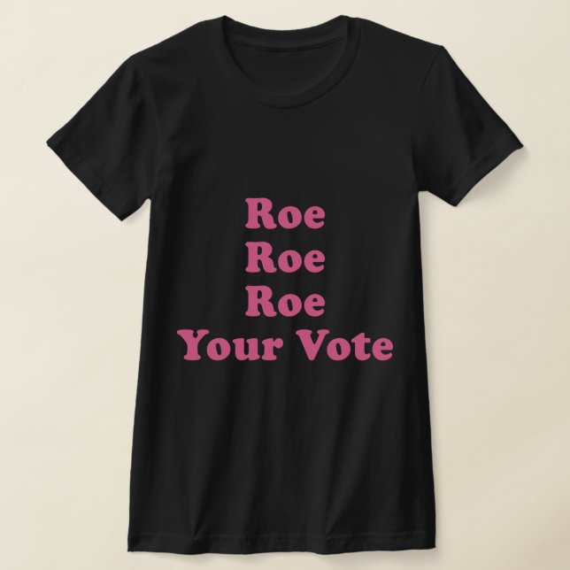 Camiseta Roe su voto 8 (Distribución)