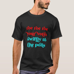 Camiseta Roe Your Vote Pro Choice Vintage Retro Women's Rig