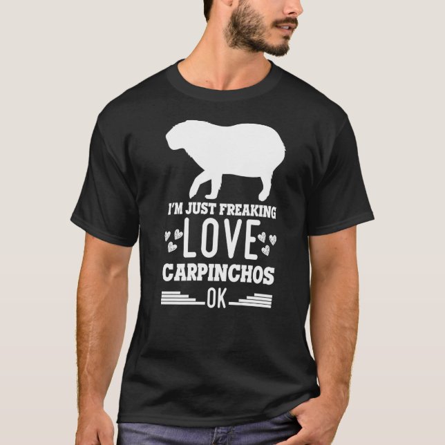 Camiseta Roedor gigante de Capibara para carpinchos 22 (Anverso)