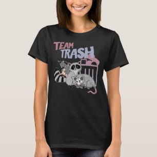 Camiseta Roedores de tramas de equipo Raccoons Possum Funny