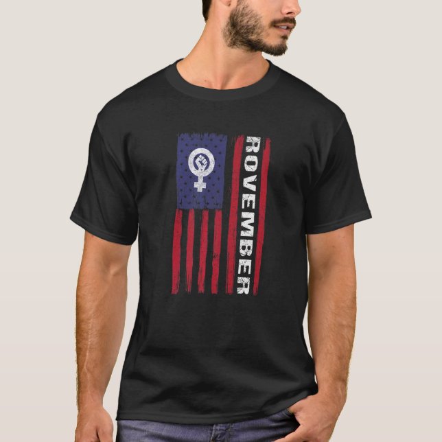 Camiseta Roevember American Flag (Anverso)