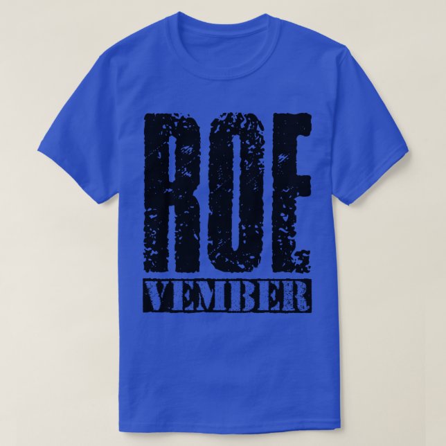 Camiseta Roevember Black Vintage Text (Diseño del anverso)
