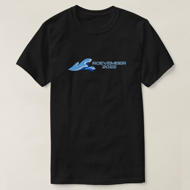 Camiseta Roevember Blue Wave 2022 (Diseño del anverso)