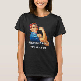 Camiseta Roevember está llegando a Rosie the Riveter