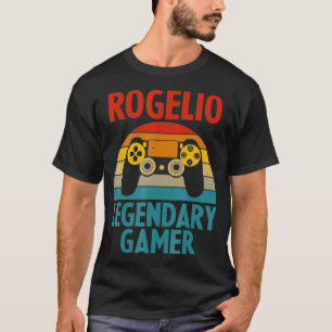 Camiseta ROGELIO Gift Name Personalized Funny Gaming Geek B