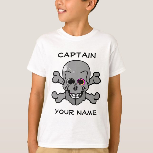 Camiseta Roger de violeta rosa y gris (Anverso)