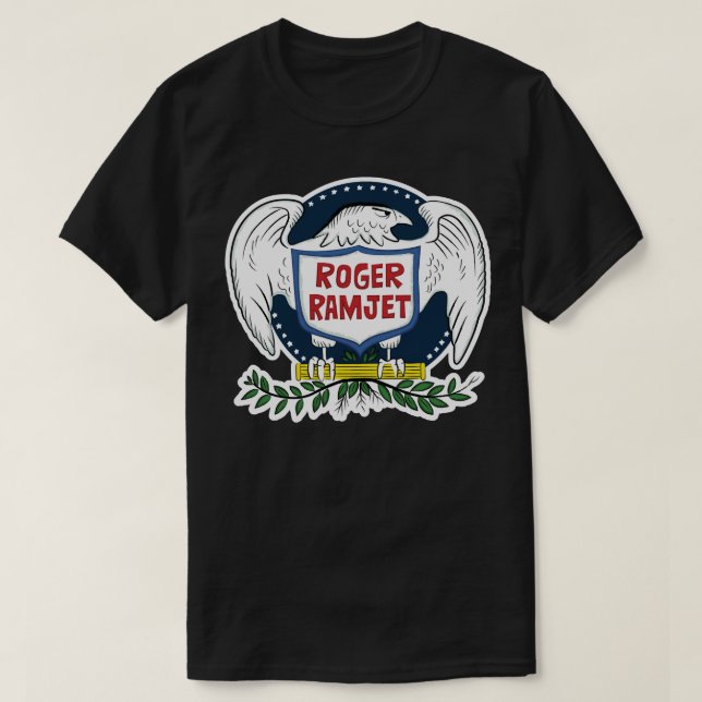 Camiseta Roger Ramjet Bald Eagle Classic (Diseño del anverso)