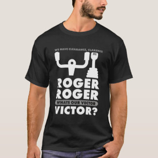 Camiseta Roger Roger Roger ¿Cuál Es Nuestra Cita Vector Vic