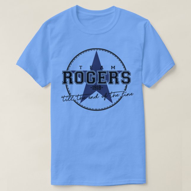 Camiseta Rogers (Diseño del anverso)