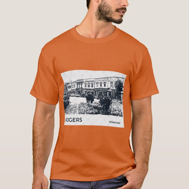 Camiseta Rogers Arkansas (Anverso)