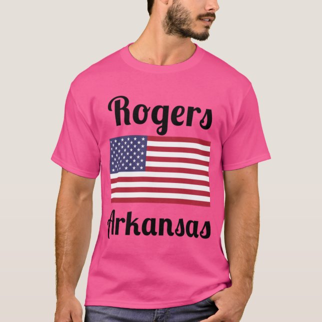 Camiseta Rogers Arkansas Estampados Elegantes (Anverso)
