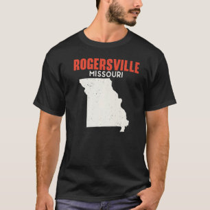 Camiseta Rogersville Missouri USA State America Travel Miss