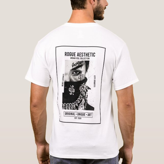 Camiseta Rogue Aesthetic Urban Veil (Reverso)