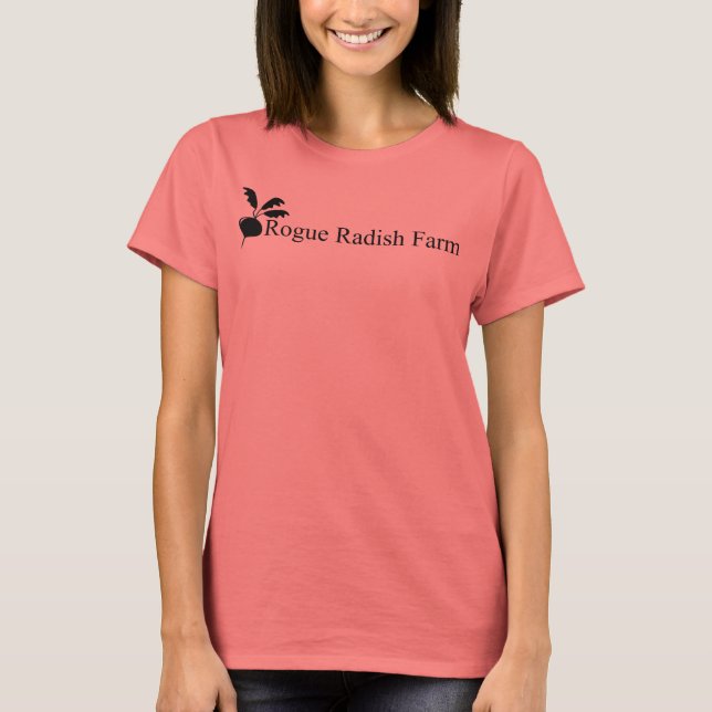 Camiseta Rogue Radish Farm American Apparel (Anverso)