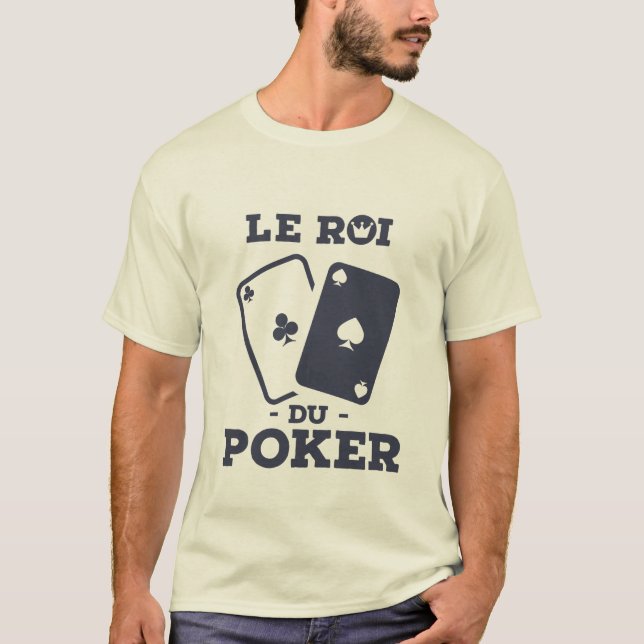 Camiseta Roi du poker (Anverso)