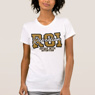 Camiseta ROI Rebellion invierte con la moda de la riqueza i