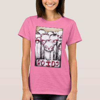 Camiseta ROIDS para damas