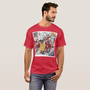 Camiseta roja cardenal Santa Strike