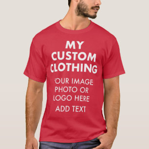 CAMISETA ROJA CARDINAL DE HOMBRES personalizados