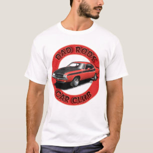 Camiseta Roja Challenger del Dad Rods Car Club