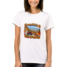 Camiseta Roja_Chasing Fall Colors Smoky Mt