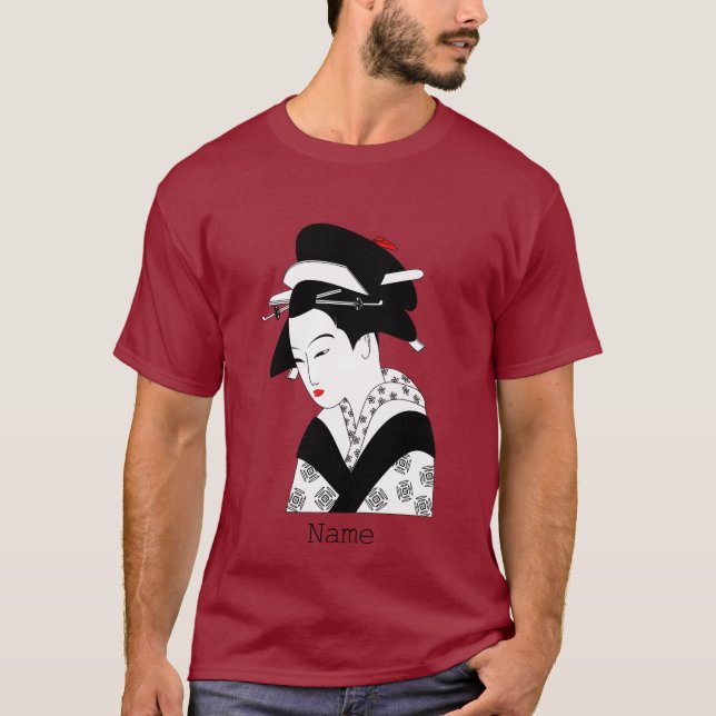 Camiseta roja de Año Nuevo chino (Anverso)