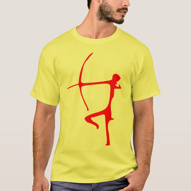 Camiseta roja de Archer (Anverso)