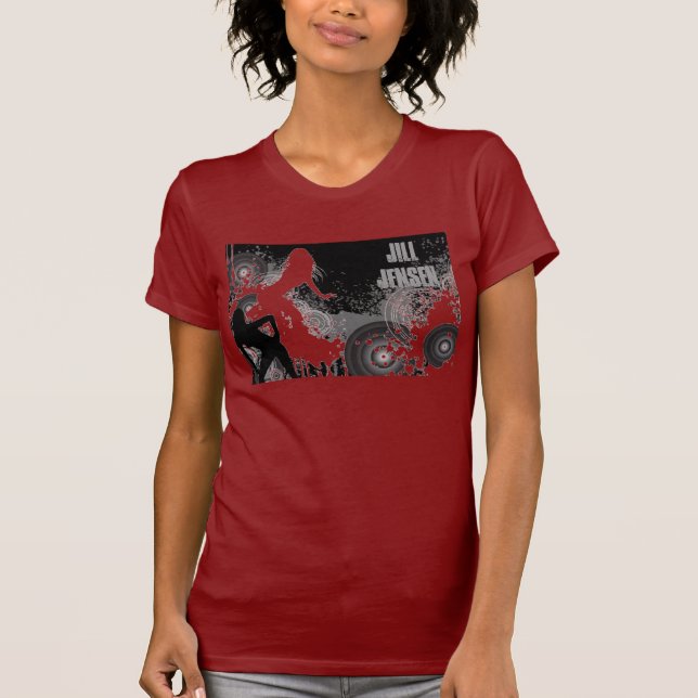Camiseta roja de Jill Jensen (Anverso)