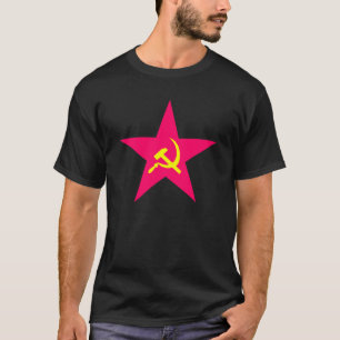 Camiseta roja de la estrella