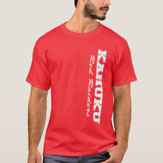 Camiseta roja de los asaltantes entrenados para la