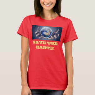 Camiseta roja de mujer